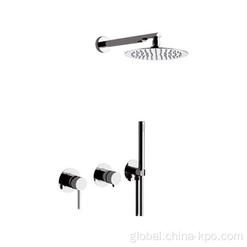 Shower Head Faucets Bathroom Shower Faucet Head Set With Tub Shower Chrome Supplier